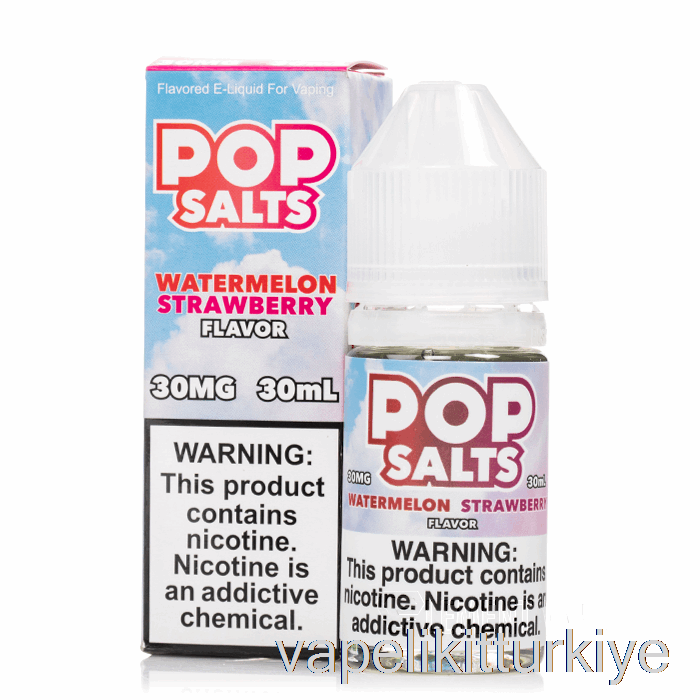 Vape Pen Vape Mate Karpuz çilek - Pop Tuzları - 30ml 30mg